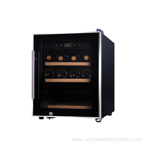 Customised desktop direct cooling 12 bottles wine fridge